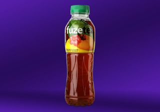 Чай Fuzetea чорний Персик-Гібіскус (500 мл)