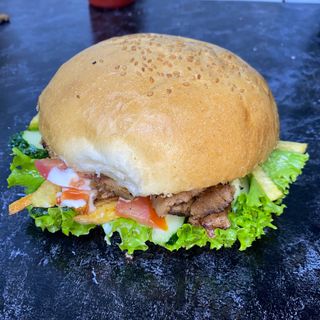 Гамбургер с курицей