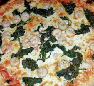 Pizza spinaci (30 cm.)