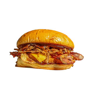 Hamburguesa chick barbecue