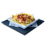 Patatas Fritas Con Bacon Y Cheddar