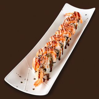 J68A Uramaki tiger roll