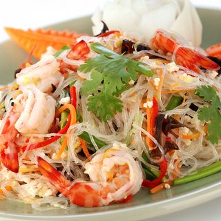 Salade Vermicelle Aux Crevettes