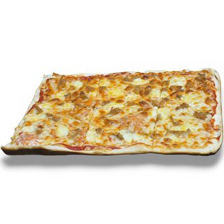 Pizza Chicharrones Y Queso De Arzúa Grande Rectangular (30 Cm. X 40 Cm.)