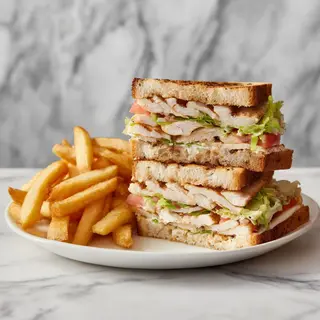 Club Sandwich Au Poulet