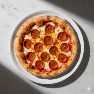 Pizza de pepperoni (28 cm.)