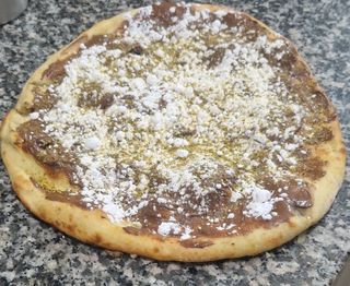 Pizza alla Nutella maxi