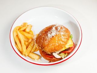 Бургер Cheesburger/без сирної ванни