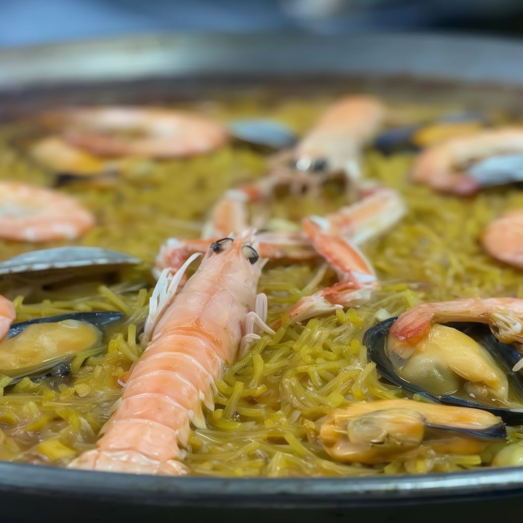 Fideuá De Marisco