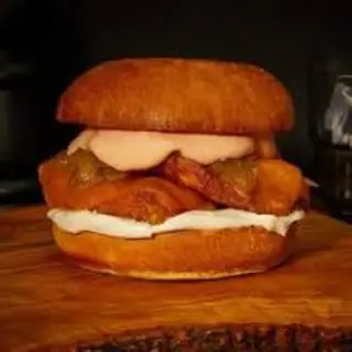 Doble Cheeseburger De Pollo (Condado)