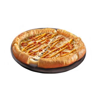Pizza Cheddar Bacon Melt Stuffed Crust