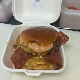 Hamburguesa doble cheese burger