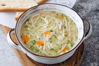 Куриный суп безглютеновый