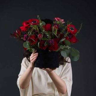 Cutie cu flori Let your LOVE bloom