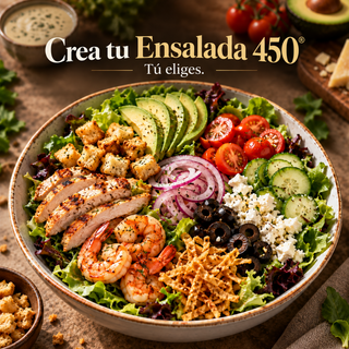 Crea tu Ensalada 450°