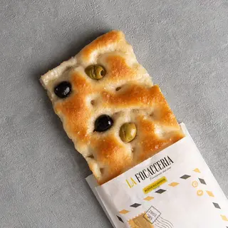Focaccia con olive - 2 pezzi