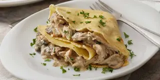 Crêpe Poulet champignon
