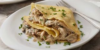 Crêpe Poulet champignon