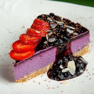 Чизкейк черничный