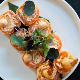 Ebi tamago roll 8 szt.