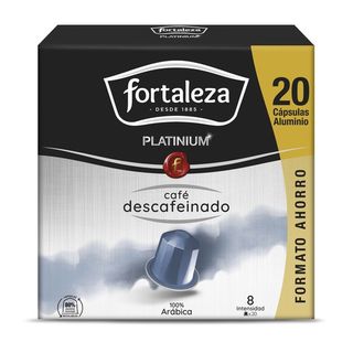 Café Descafeinado Platinium 20 Capsulas