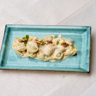 Pansoti in salsa di noci 