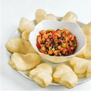 Курица с лепешками