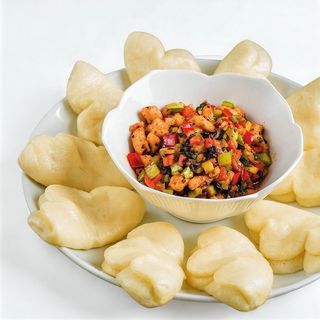 Курица с лепешками