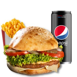 Meniu dabo cheeseburger de pui