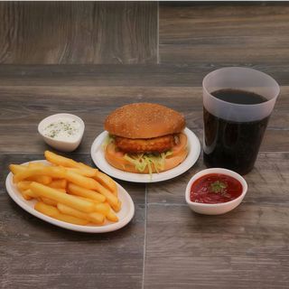 Menú Hamburguesa Para Uno