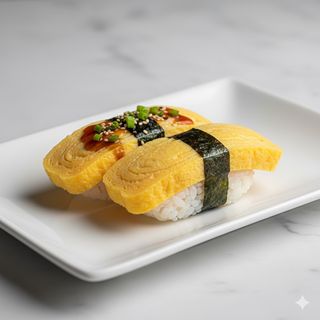 Nigiri de tamago 2 pzs.