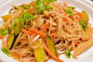 Egg noodles Porc - porc