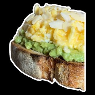 Tostada De Huevo Y Aguacate