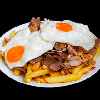 Plato Huevos Rotos