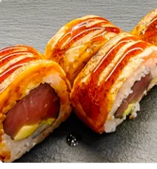 Gunkan tuna frambè - 2 pezzi