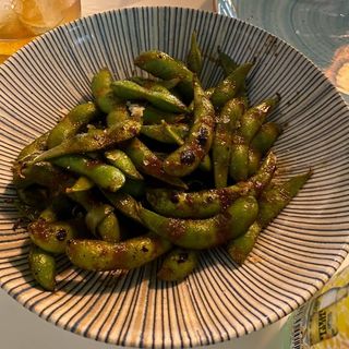 Edamame Salteados Al Kimchi