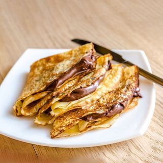 Crepes nutella e pistacchio 