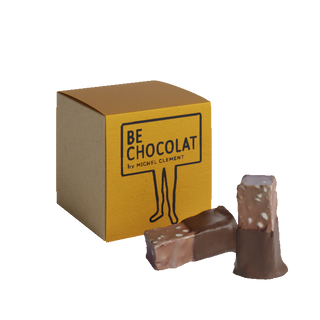 Nougat Avellana Leche Cubo 200G