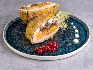 Sushi Burger z marynowaną wołowiną