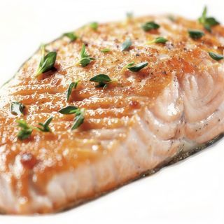 Salmón a la plancha