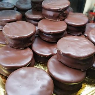 Alfajor Pequeño Chocolate Negro