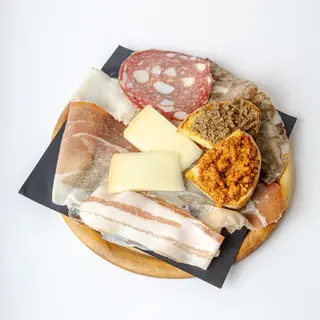 Tagliere salumi & formaggio + crostini