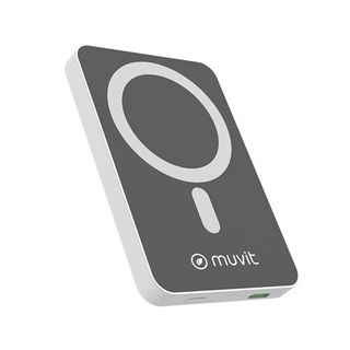 Powerbank Muvit 5000 Mah 15W Magsafe Blanco - 8426801171589