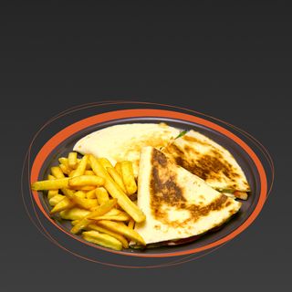 Кесадилья с курицей