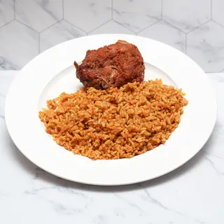 Extra Large Value Munch - Jollof & Fried Rice & Chicken