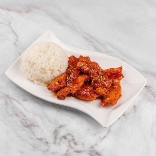 Курица в кисло-сладком соусе