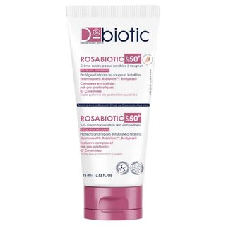 D-biotic Rosabiotic Spf50+ Crème Solaire Anti-rougeurs Réparatrice – 75ml