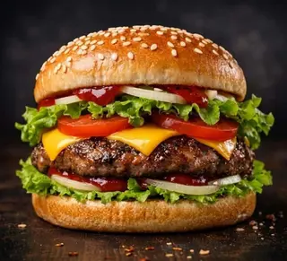 Hambúrguer de Vaca Clássico