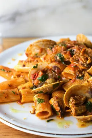 Pâtes Aux Fruits De Mer