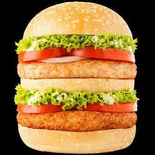 HAMBURGUESA POLLO REBOZADA DOBLE